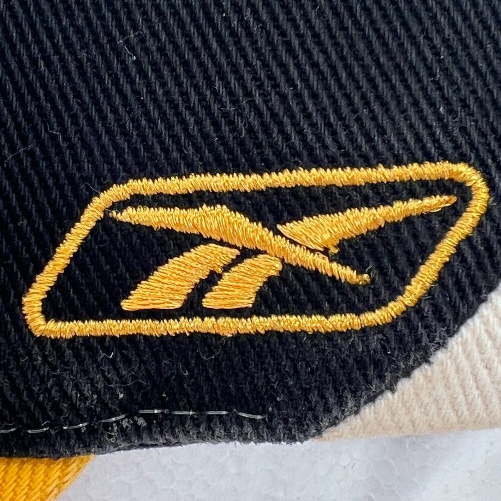 Vintage Pittsburgh Steelers Reebok NFL Equipment Cap OSFA Cotton Black Yellow - Picture 12 of 16